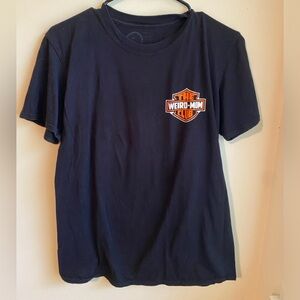 ‘The weird mom club’ graphic tee black-S